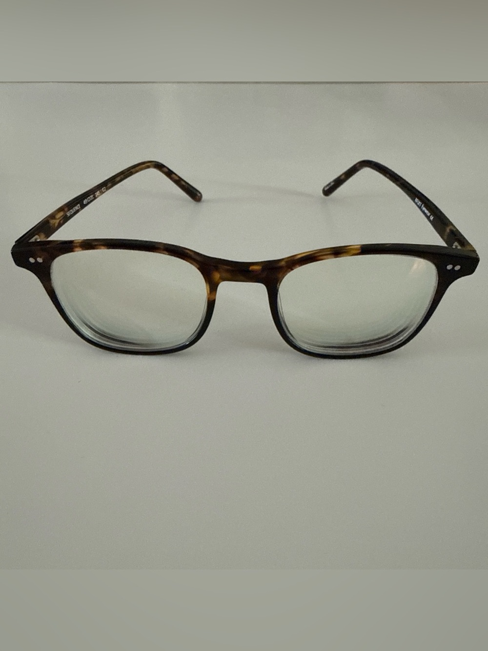 RFLKT Eyewear Sequence Square Brown Tortoise Eyeglasses 49-21-145 C2 Frames